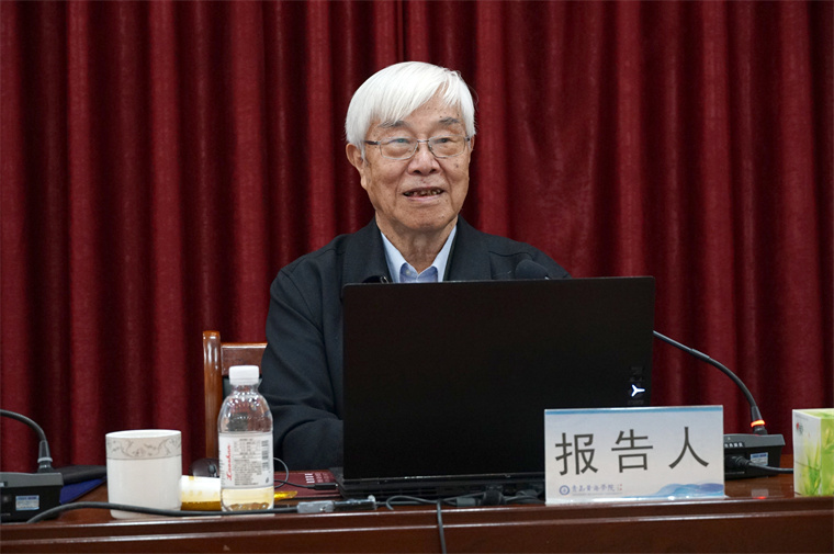 吕述望教授来天游t官网作专题学术报告