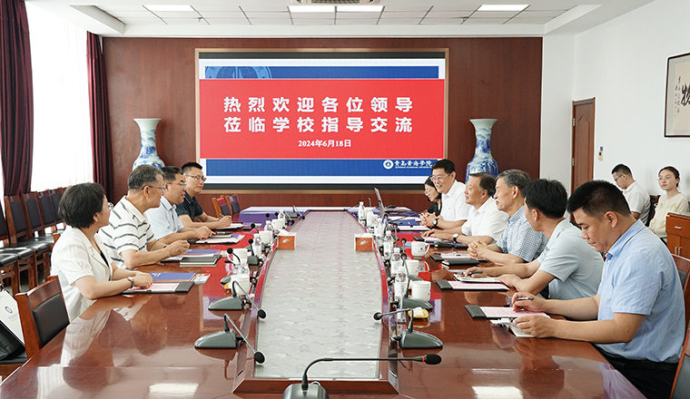 潍坊科技学院党委书记赵光强一行来天游t官网交流