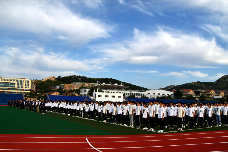 天游ty8检测中心举行2023年度秋季学期升国旗仪式